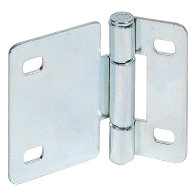 Krispol Mittelscharnier 45 mm für Garagentore – 2,0 mm, verzinkt